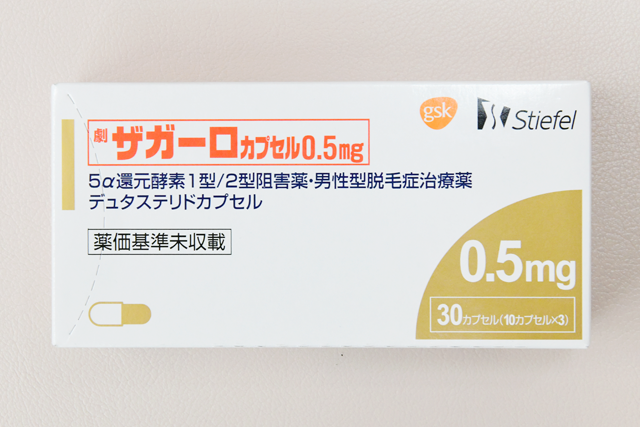 ザガーロ(デュタステリド先発品)の外箱