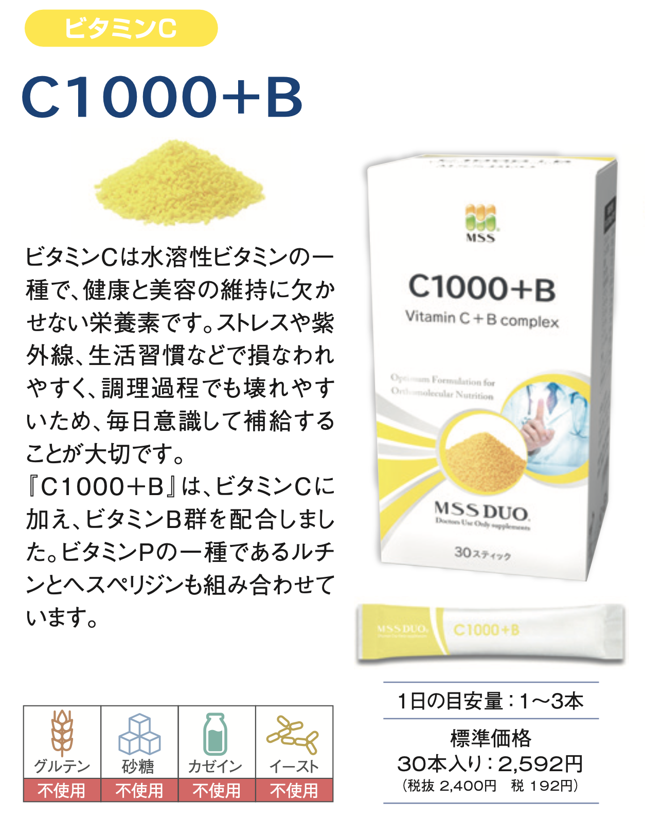 C1000+B サプリメント