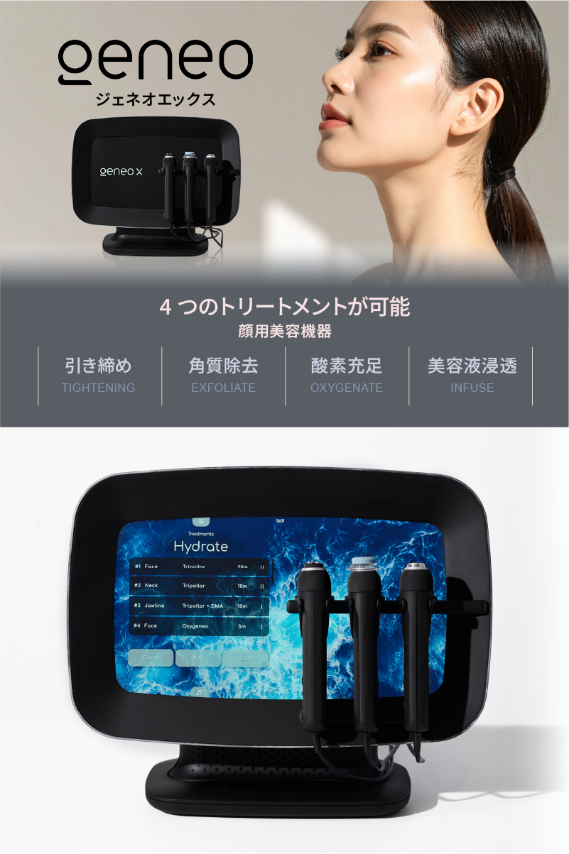 ジェネオエックス（GENEO X）複合美肌トリートメント｜駒沢皮膚科クリニック